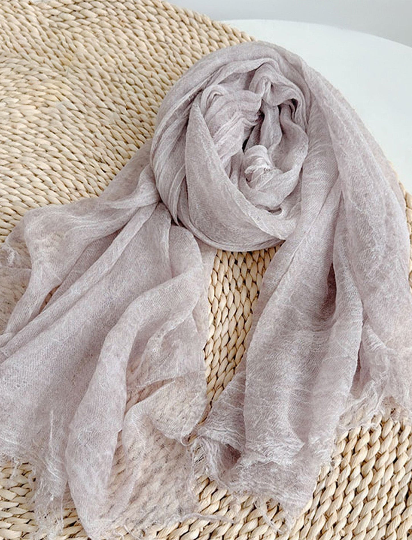 Pañuelo Ligero de Lyocell Tencel y Lana