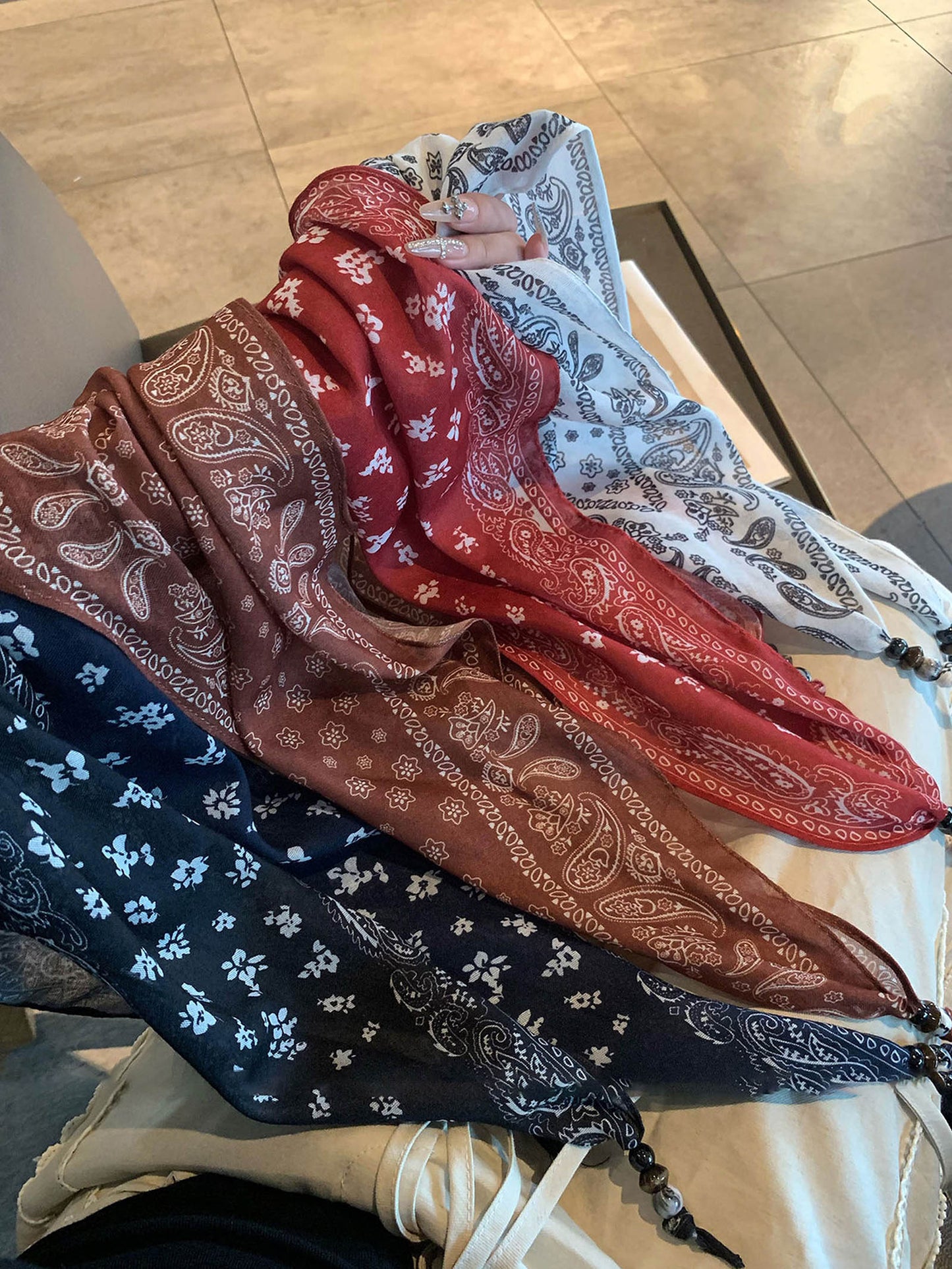 Pañuelo Floral Bohemio