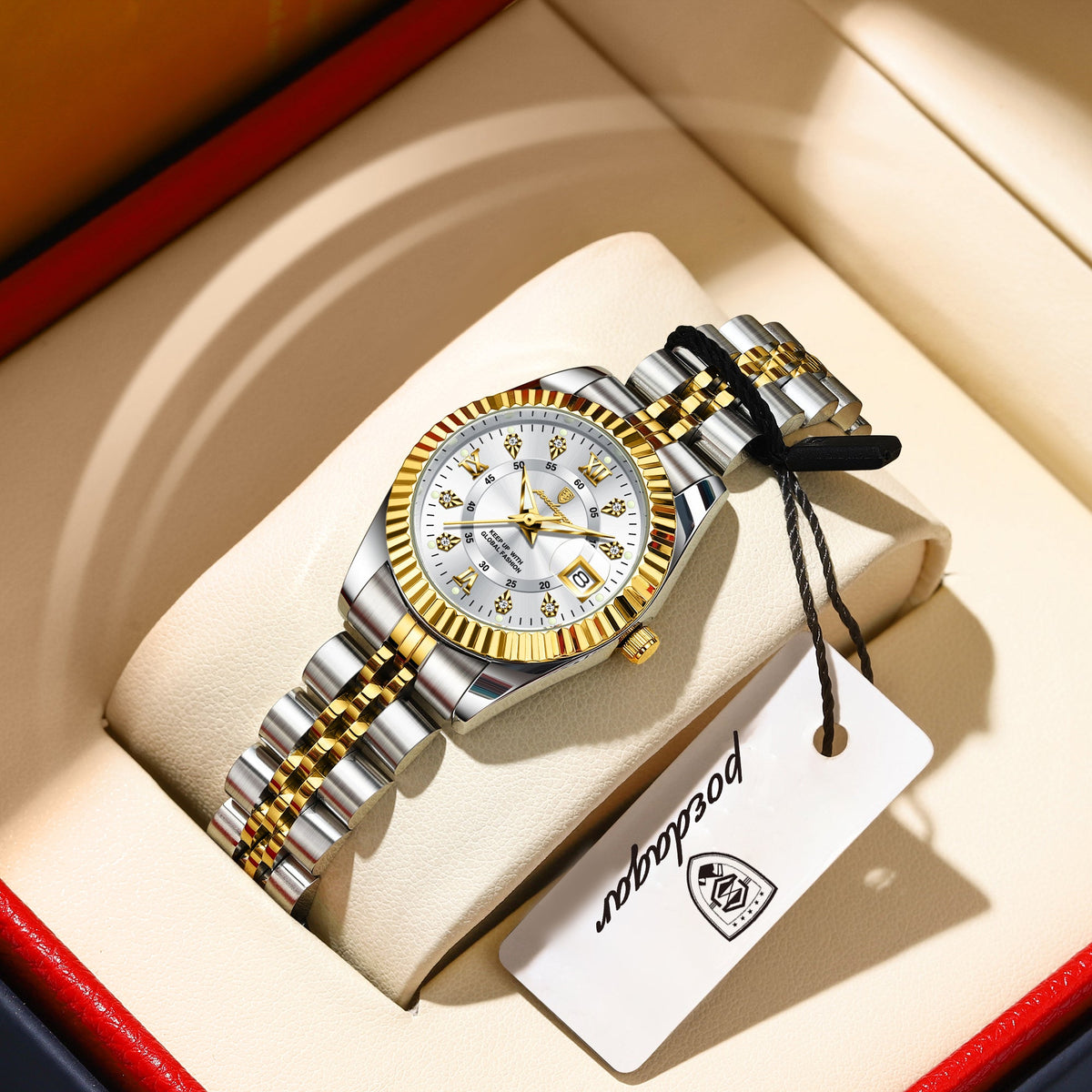 Sofía | Reloj Dorado Sofisticado