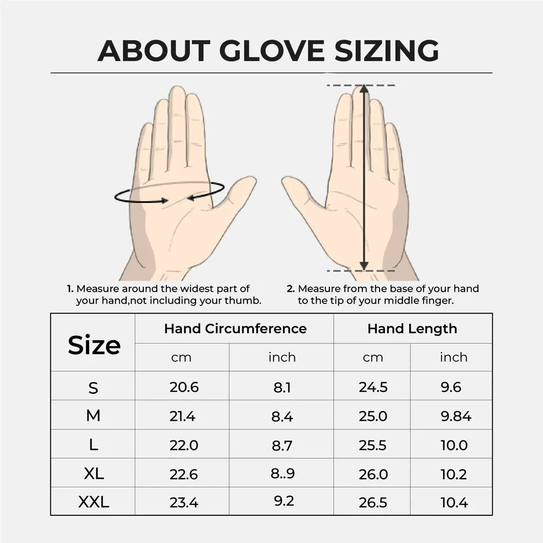 Guantes de Piel con Puño de Punto