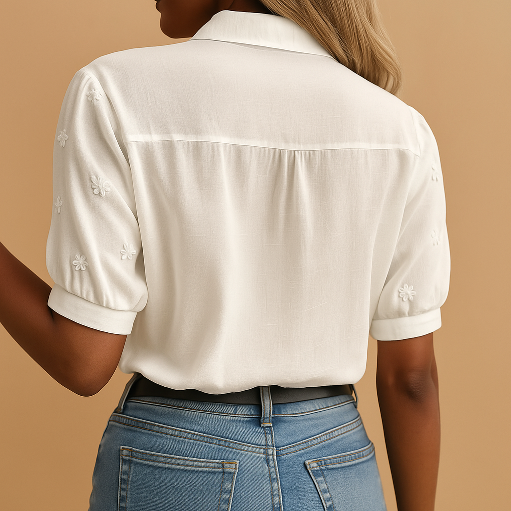 Blusa Aureline Blanca