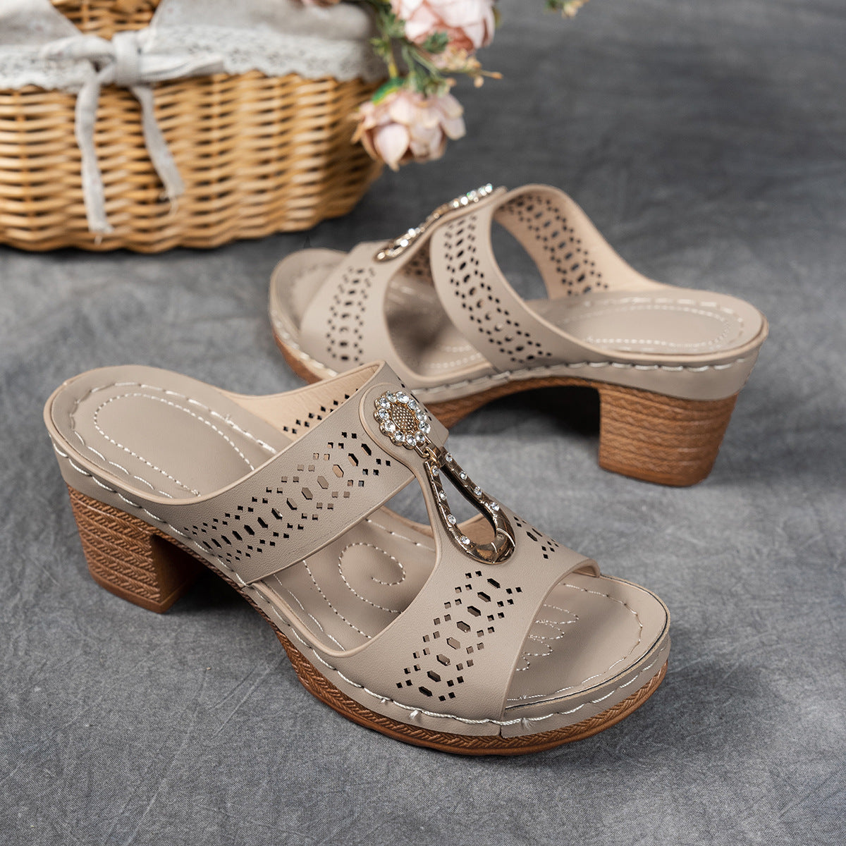 Sandalias Ortopédicas de Tacón Elegancia