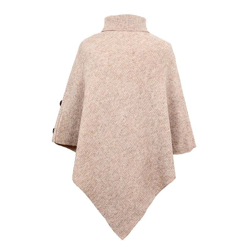 Jersey de Cuello Vuelto con Botones