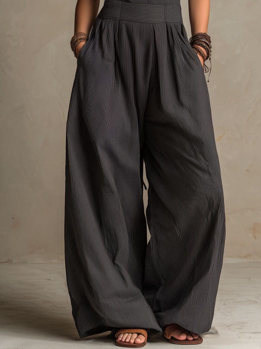 Mono Rayas Diplomáticas con Escote Halter