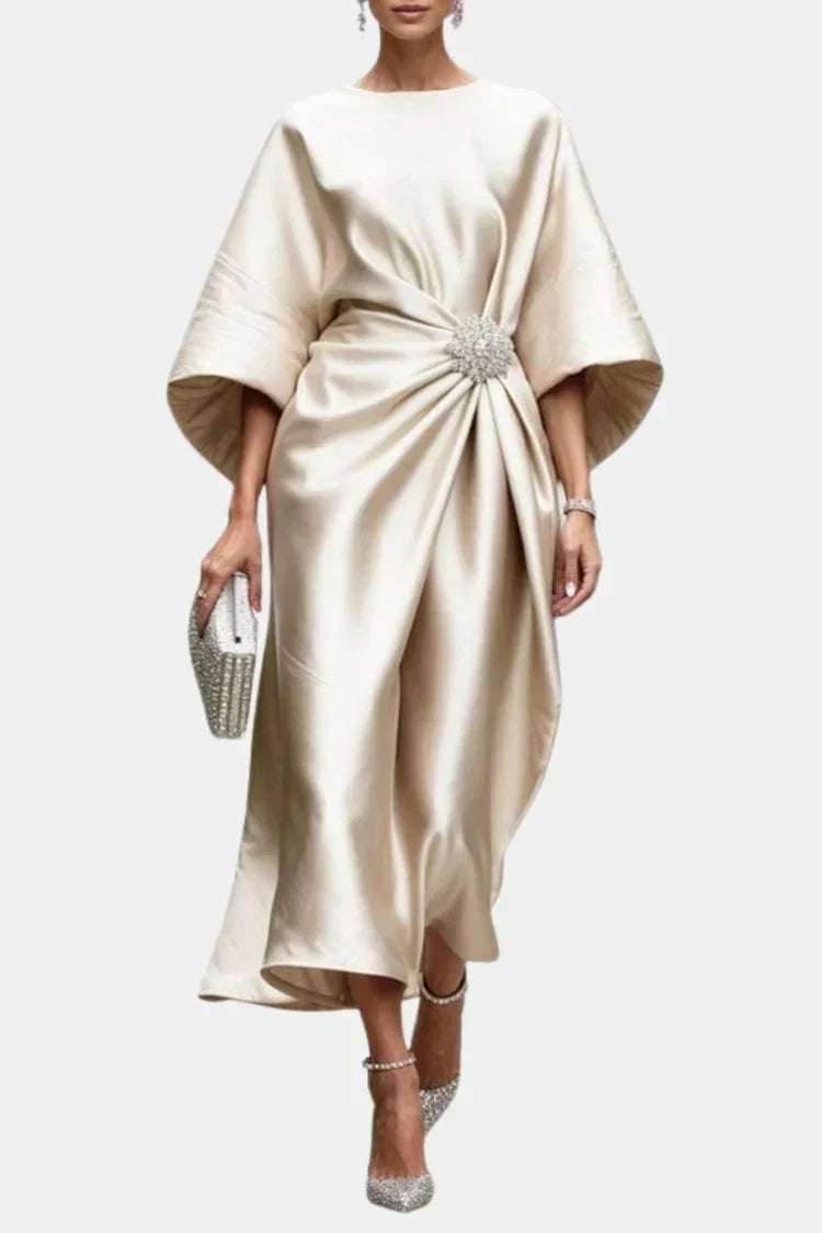 Isadora- Vestido de Satén Elegante