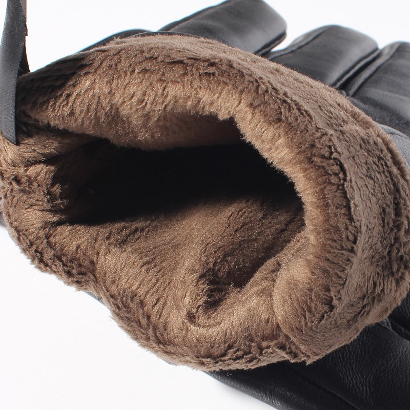 Guantes de Cuero Vintage