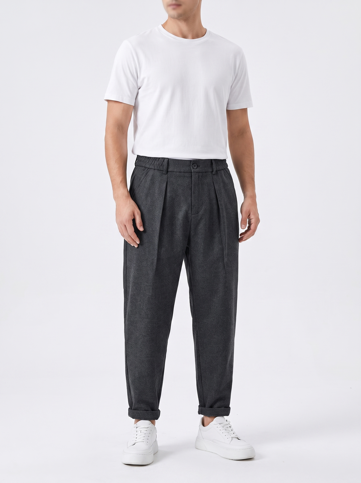 Pantaló de Elegancia Contemporánea con fondo blanco