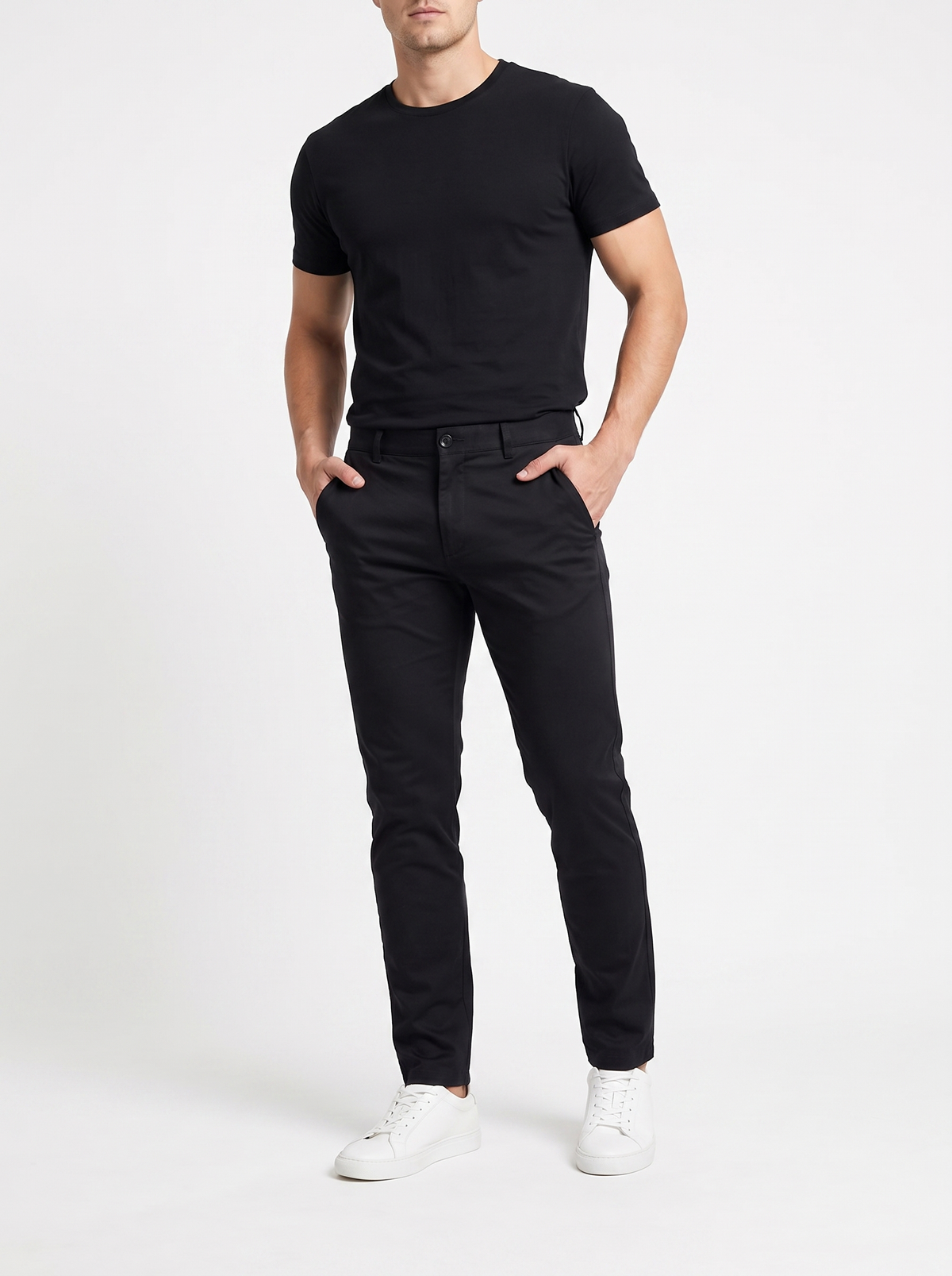 Pantalón Urbano con fondo blanco