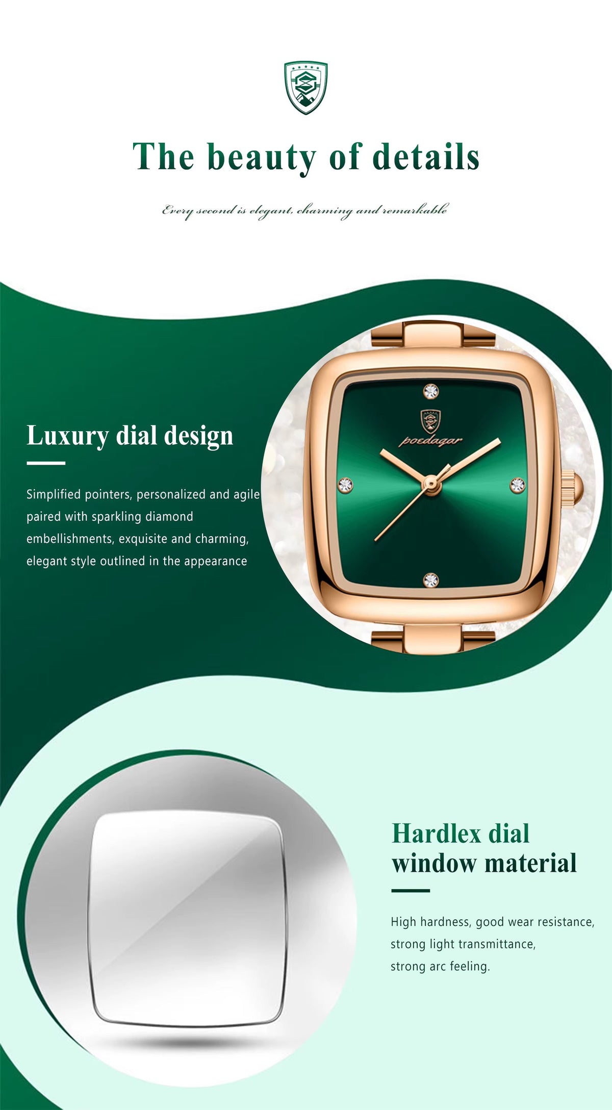 Valentina | Reloj Rosé Sofisticado