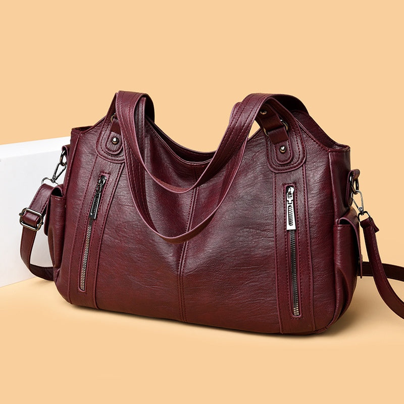 Bolso Tote de Gran Capacidad con Remaches de Estilo Premium