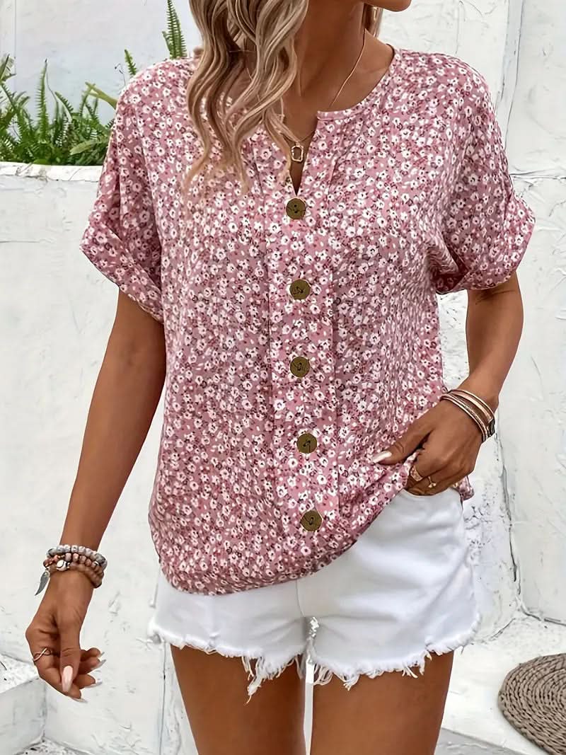 Top Lillie Botones de Primavera