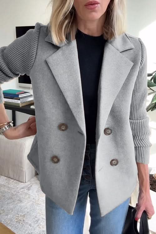 Blazer-Abrigo Sasha Casual