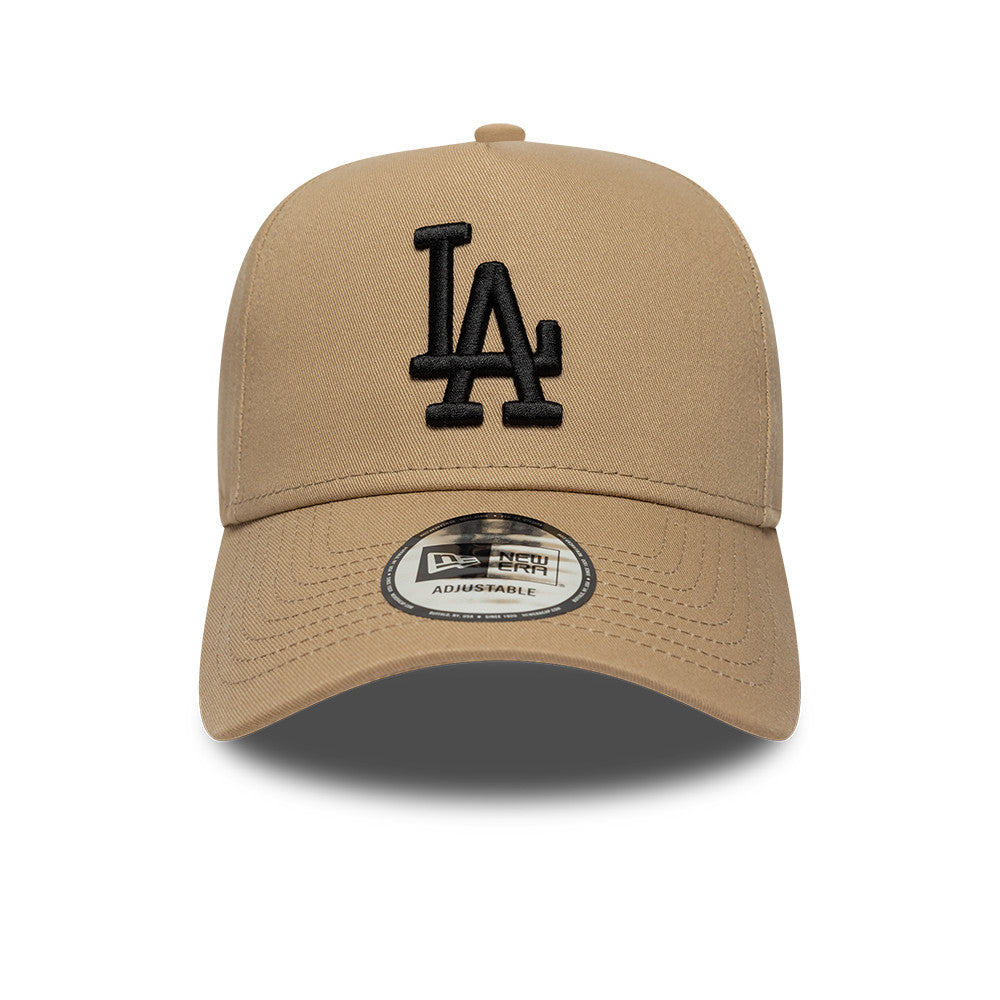 Gorra 9FORTY E-Frame Ajustable Liga Esencial LA Dodgers MLB Beige Claro