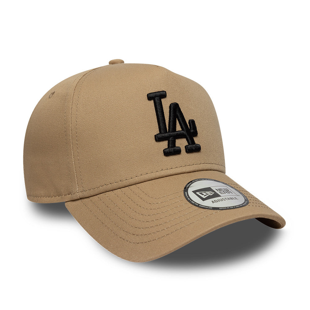 Gorra 9FORTY E-Frame Ajustable Liga Esencial LA Dodgers MLB Beige Claro