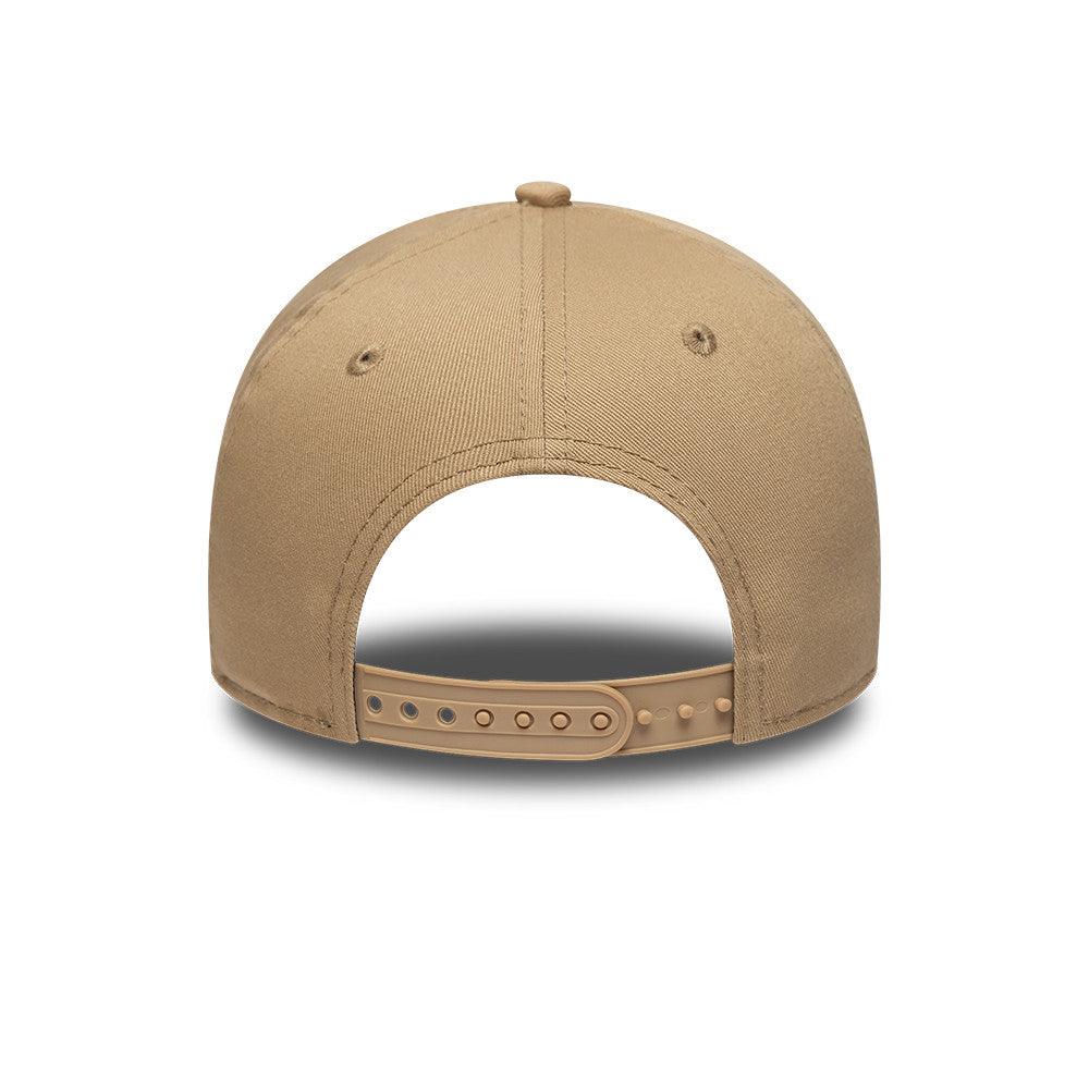 Gorra 9FORTY E-Frame Ajustable Liga Esencial LA Dodgers MLB Beige Claro