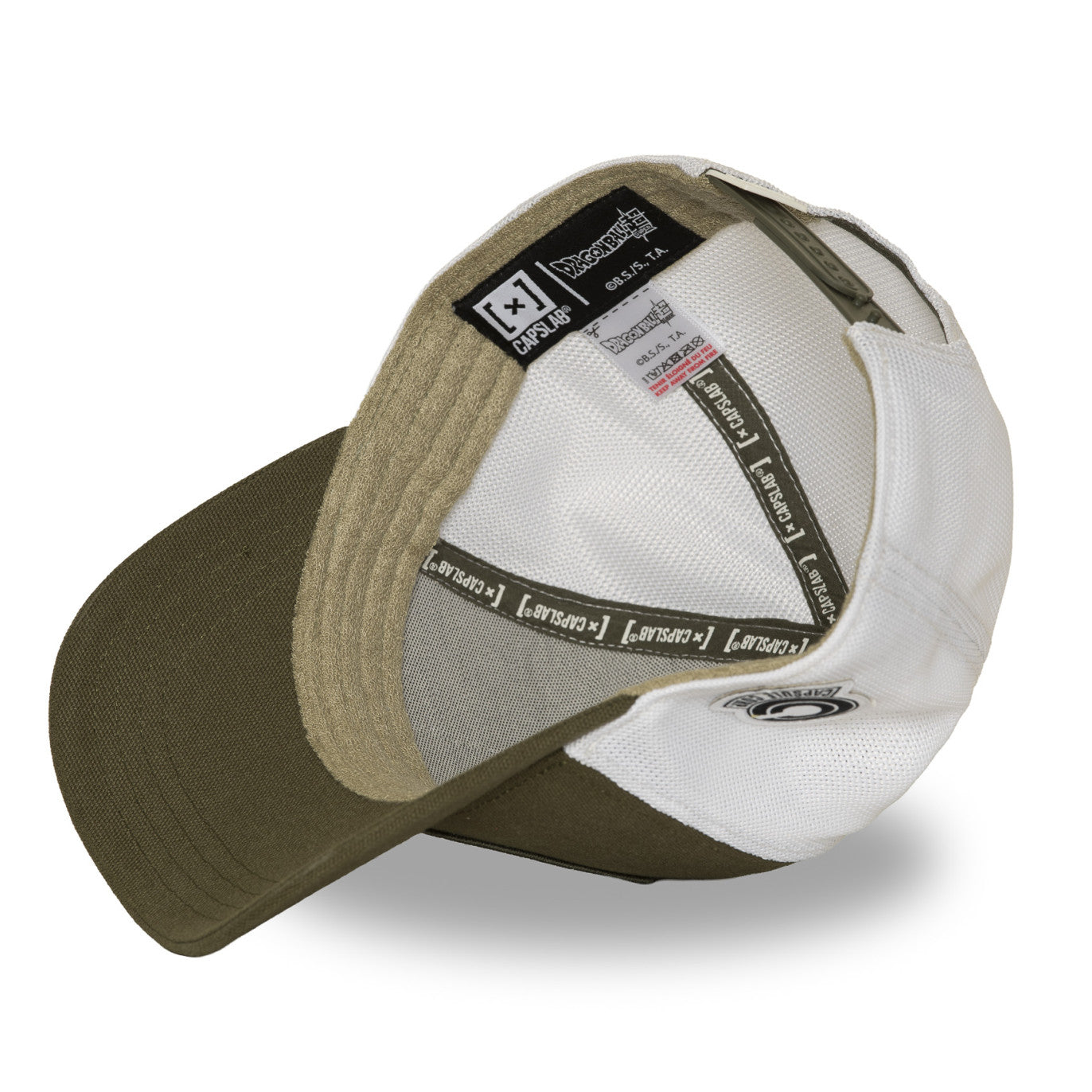 Gorra Trucker Capslab Dragon Ball Z Trunks Kaki