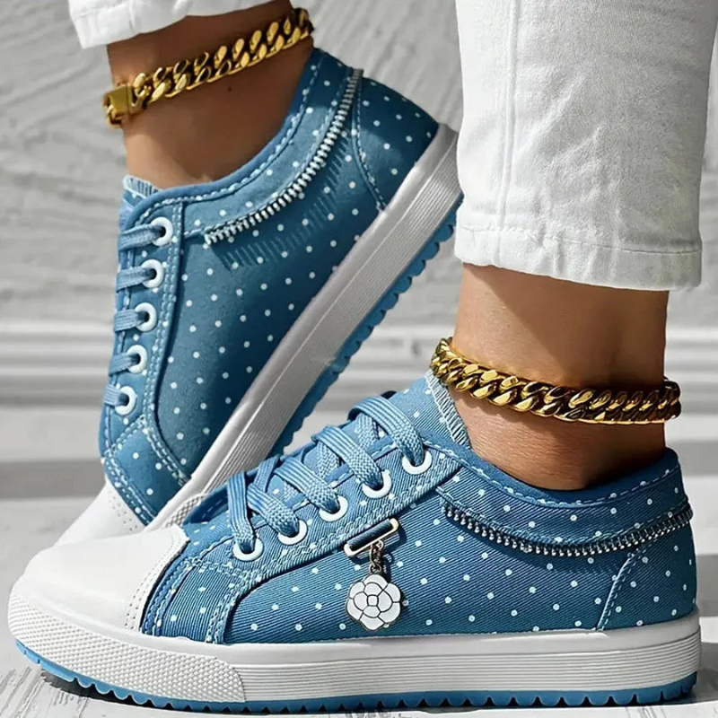 Zapatillas Elegantes para Mujer con Detalles Florales