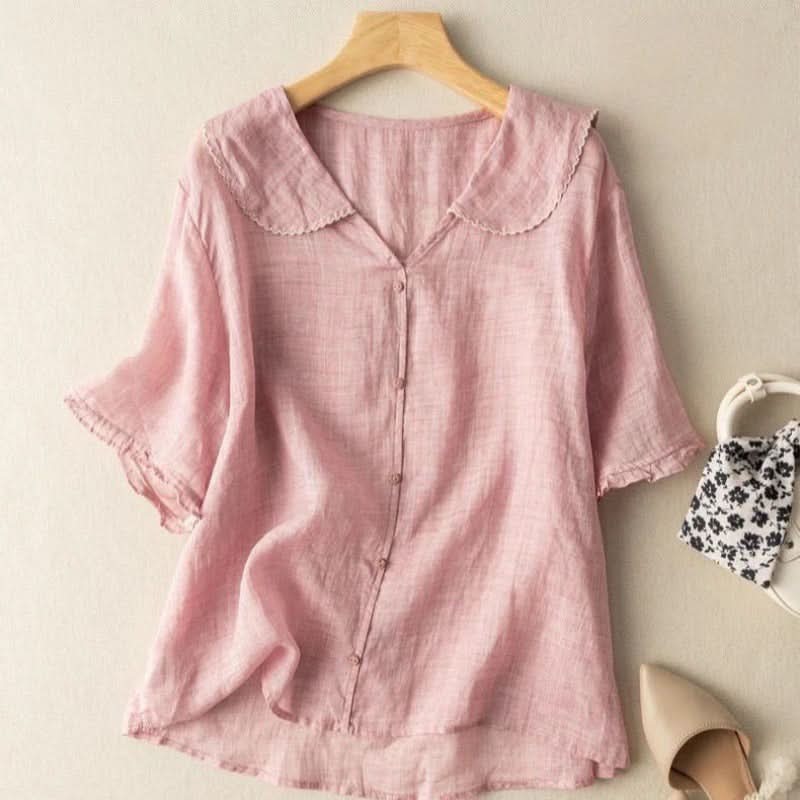 Blusa Adèle de Lino