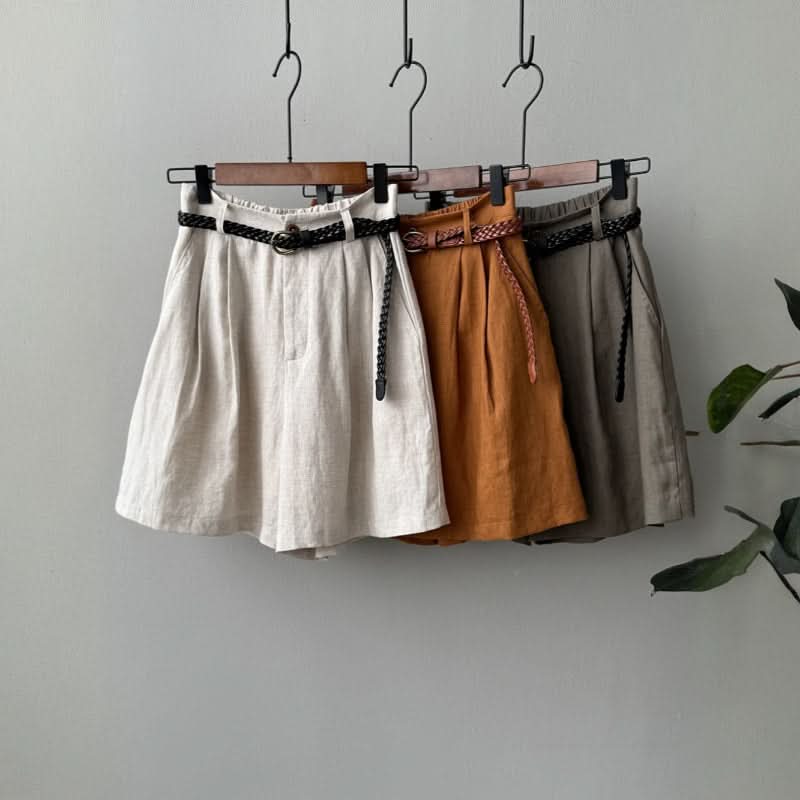 KAYLA - Shorts de Lino