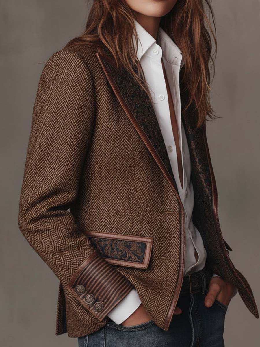 Gisèle | Blazer con espiga
