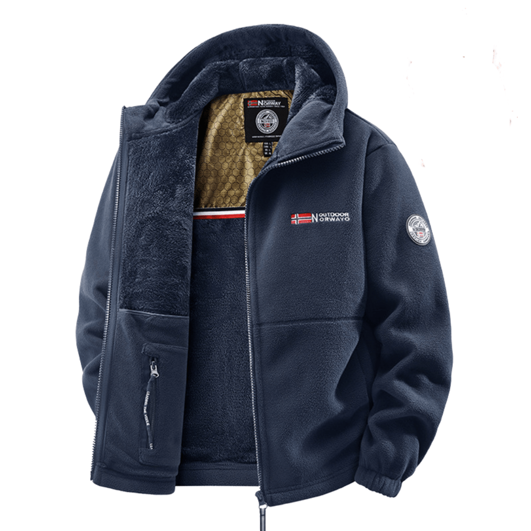 ASHWICK - Chaqueta Bomber de Forro Polar