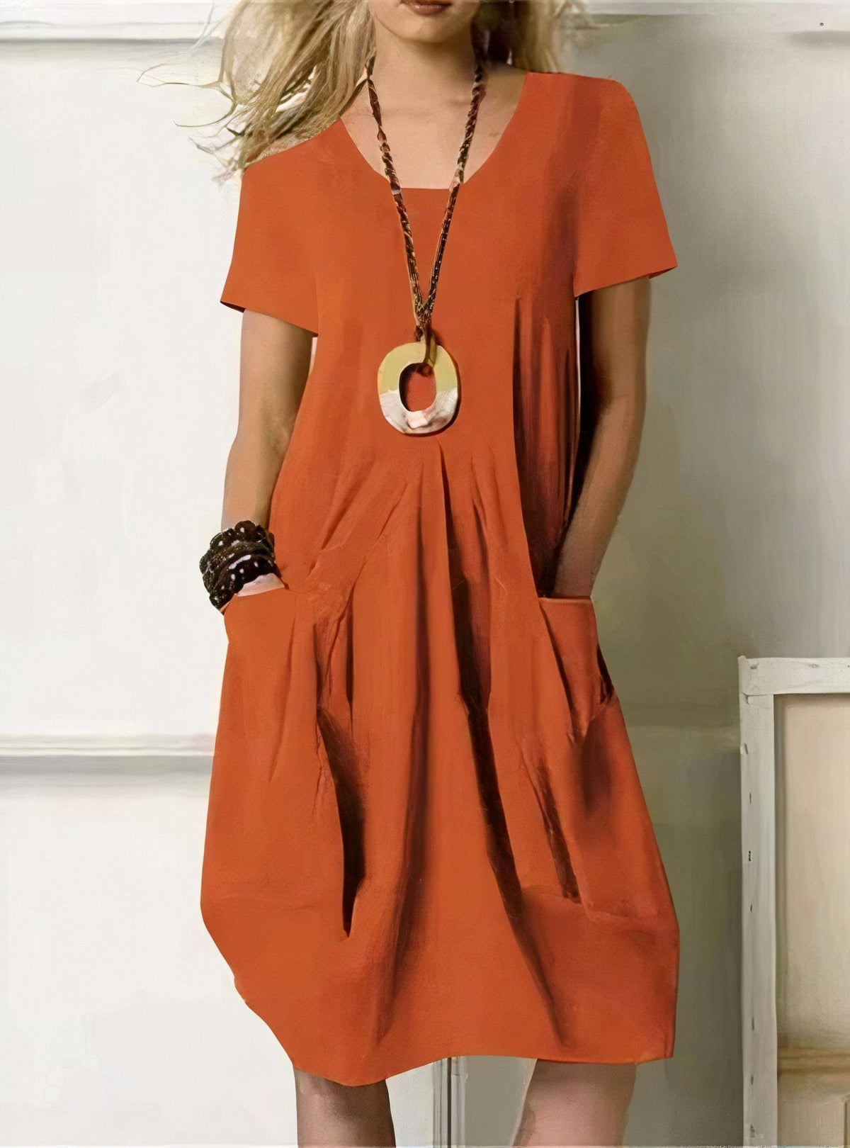 Marisa™ | Vestido Fluido de Estilo Casual