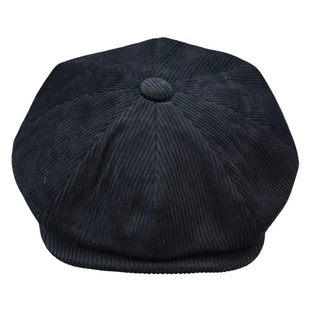 Gorra Baker Boy de Pana Negra