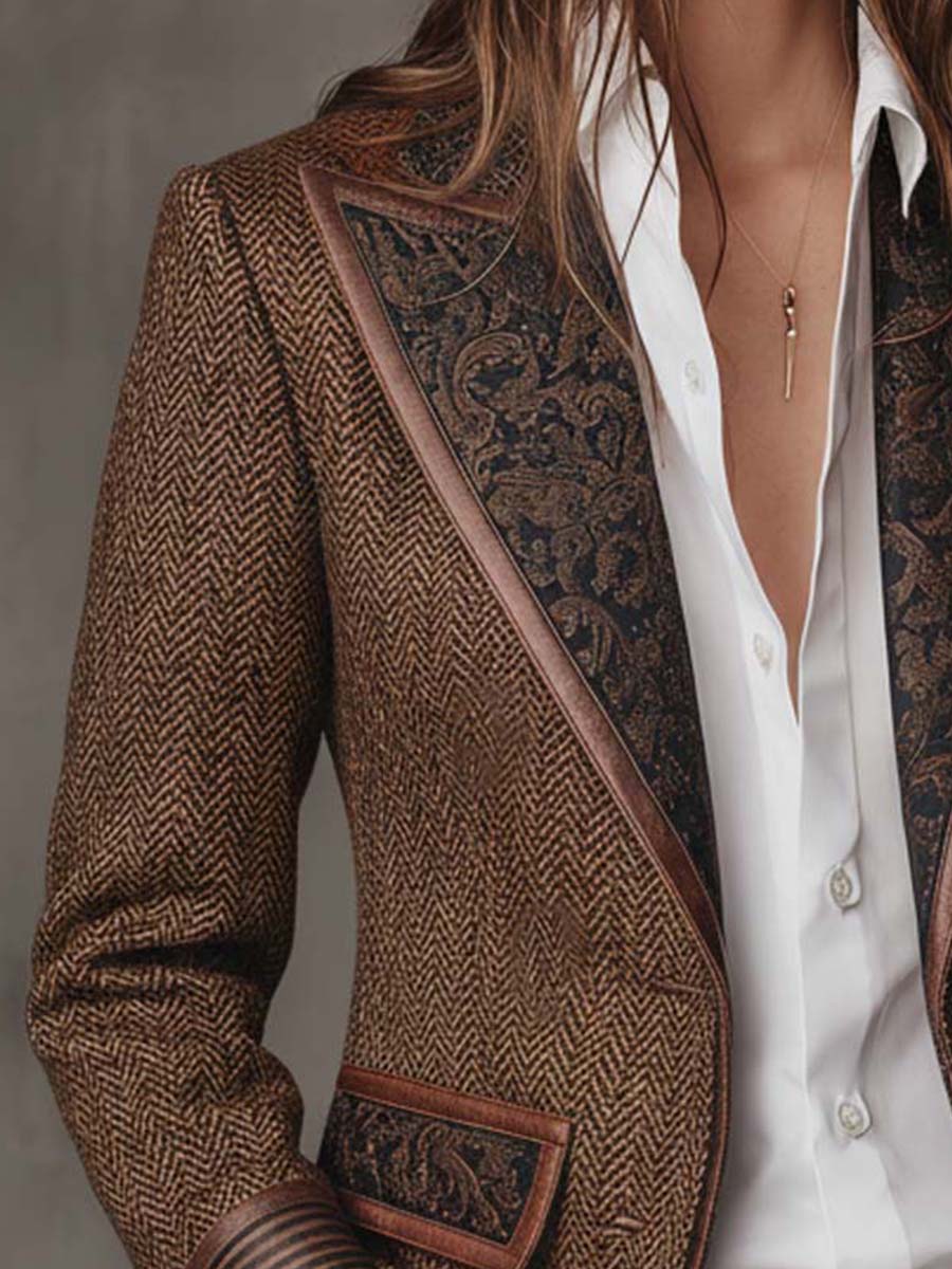 Gisèle | Blazer con espiga
