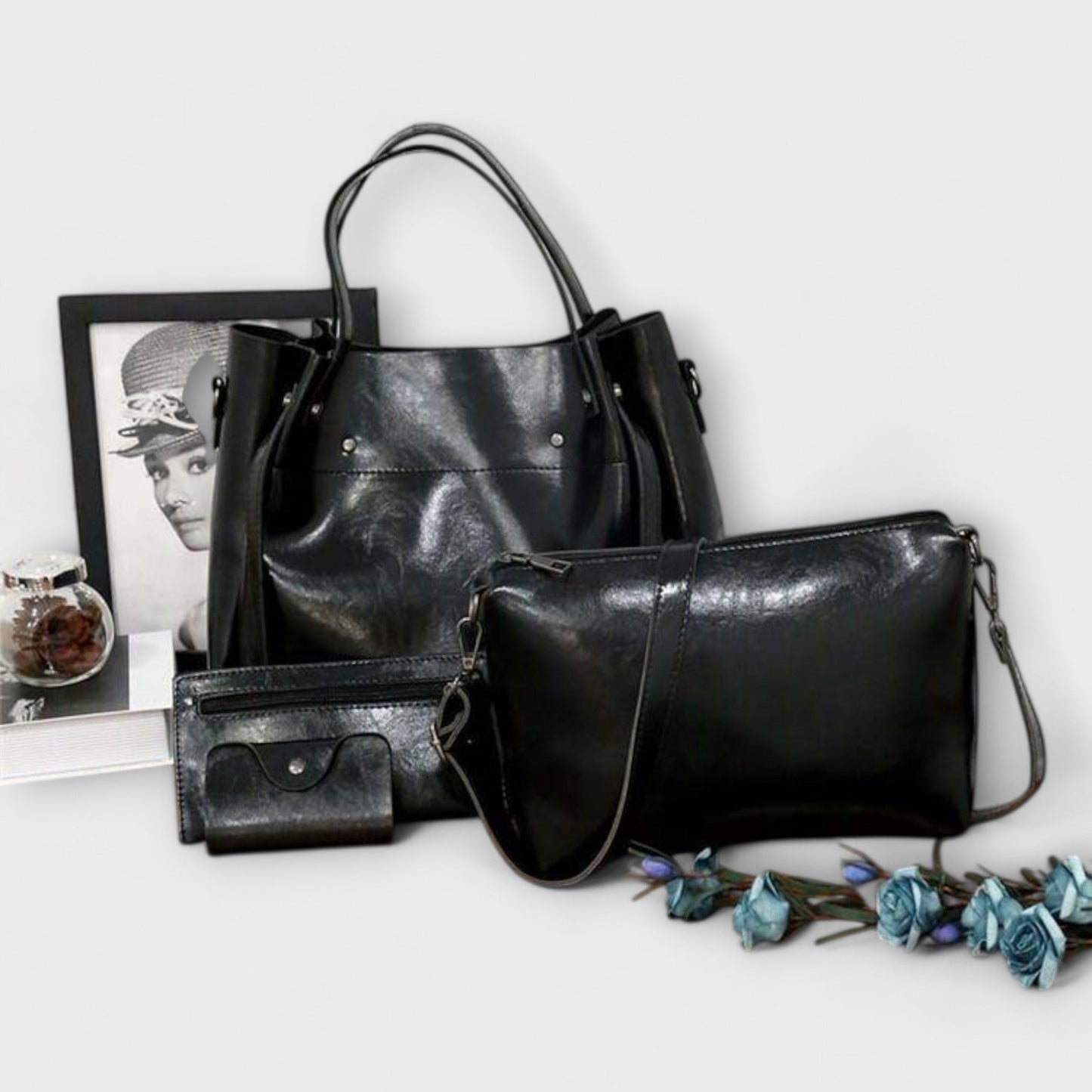 Conjunto de bolsos vintage de 4 piezas