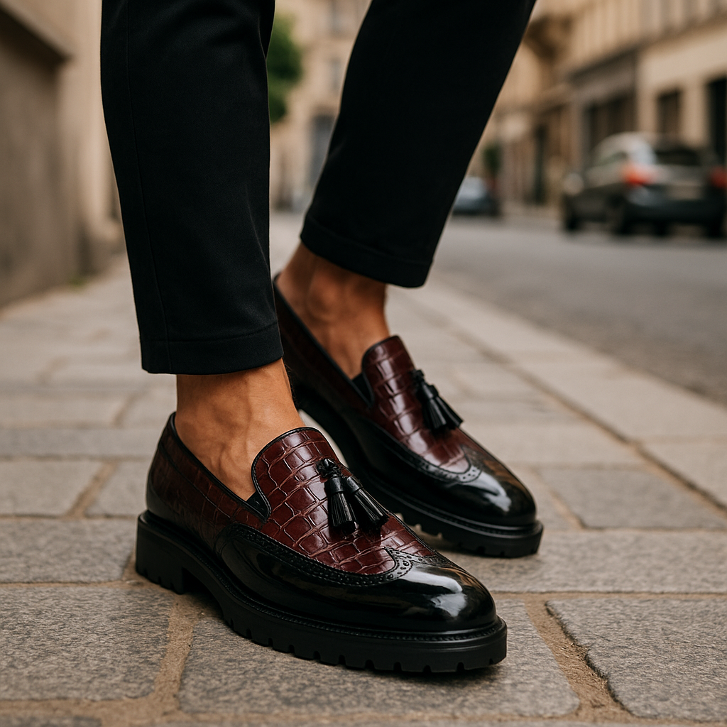 Mocasines de Cuero