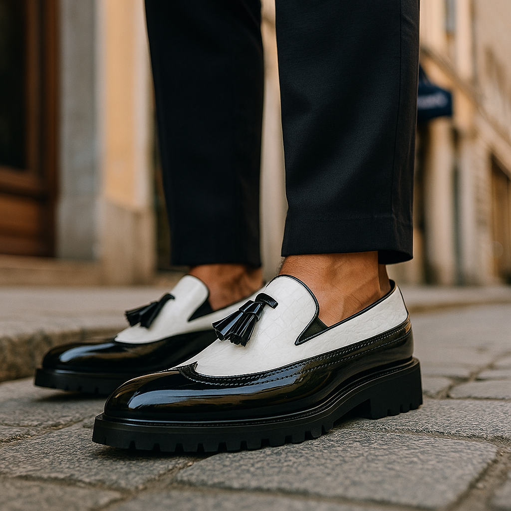 Mocasines de Cuero