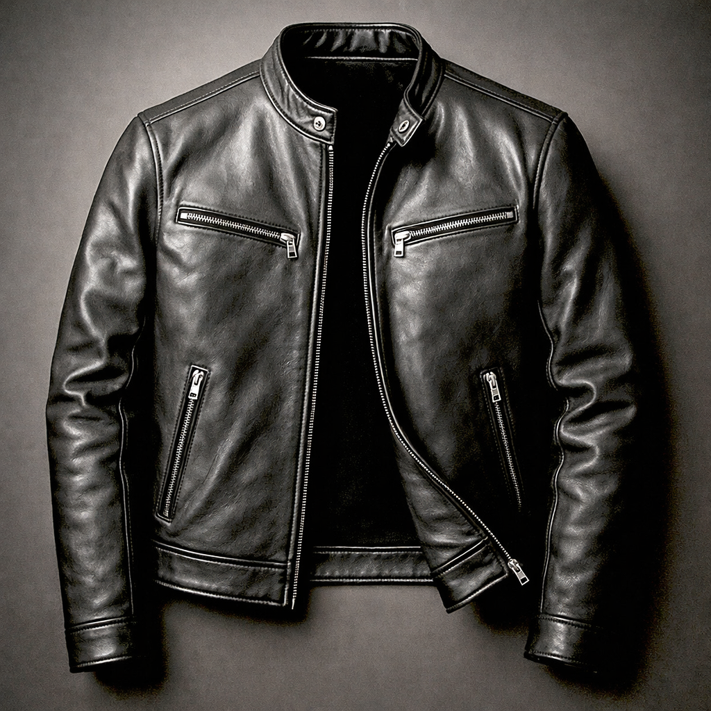 Roberto | Chaqueta de Cuero Vintage