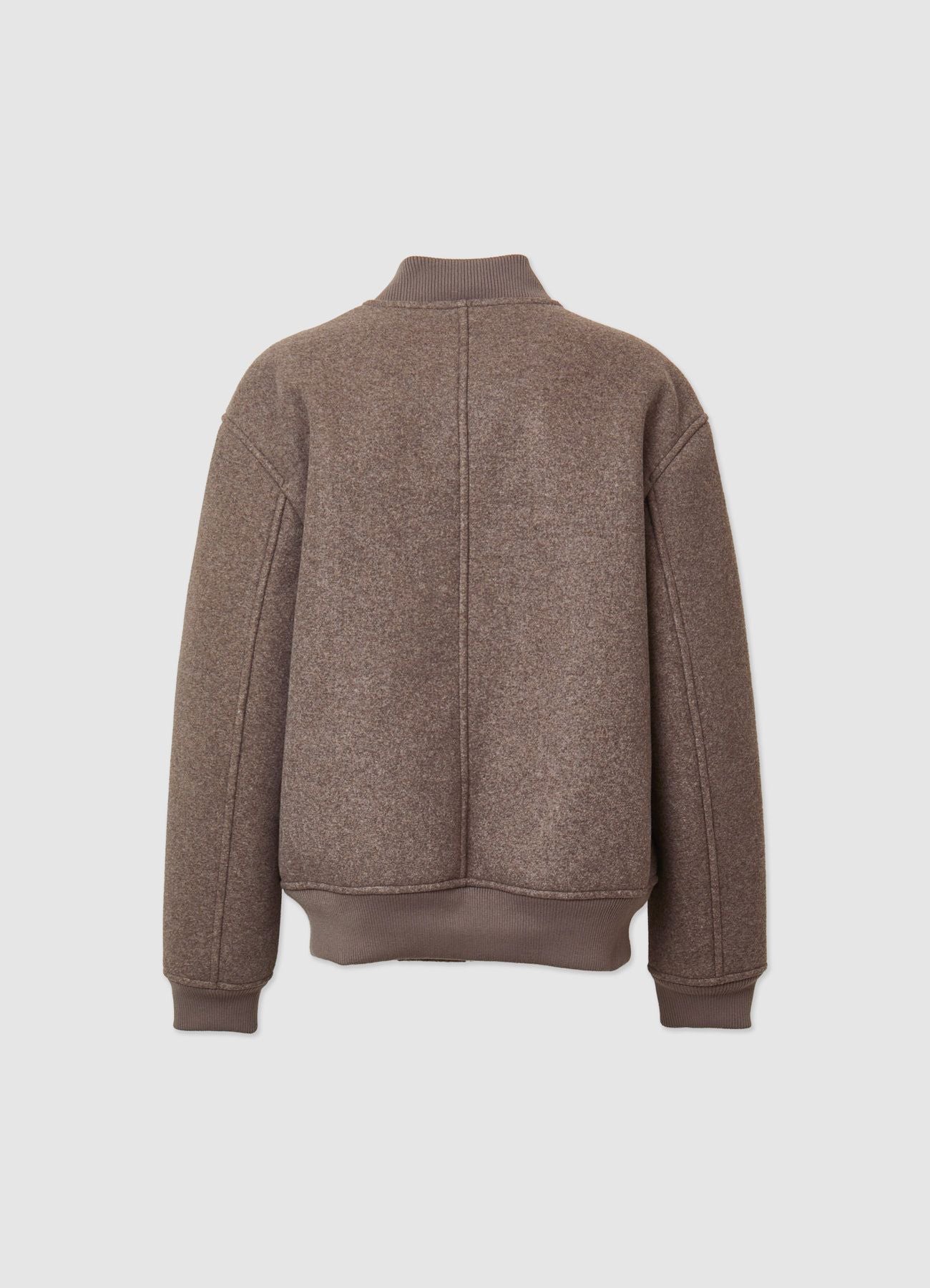 Cazadora Bomber Acolchada Efecto Borrego
