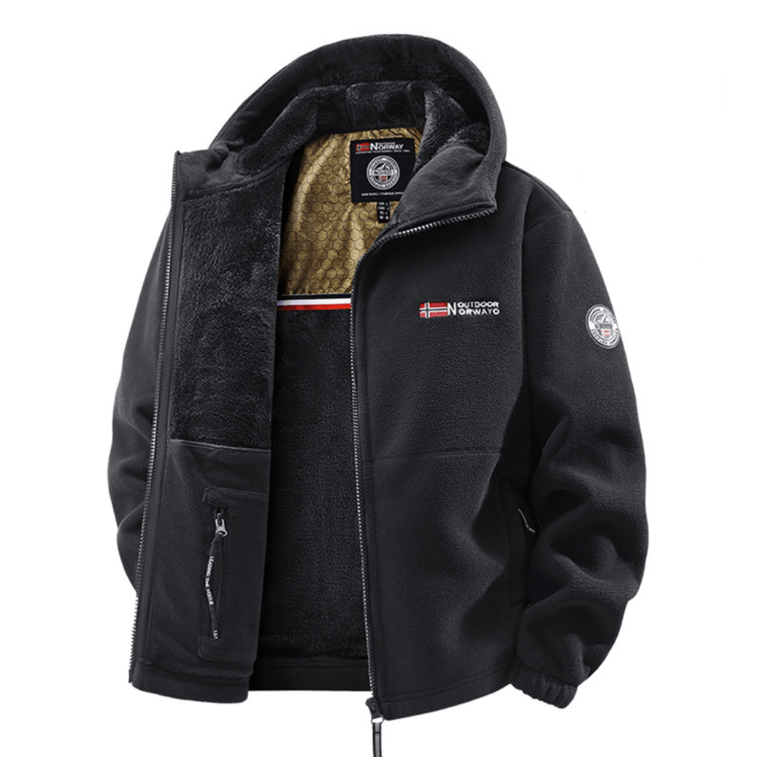 ASHWICK - Chaqueta Bomber de Forro Polar