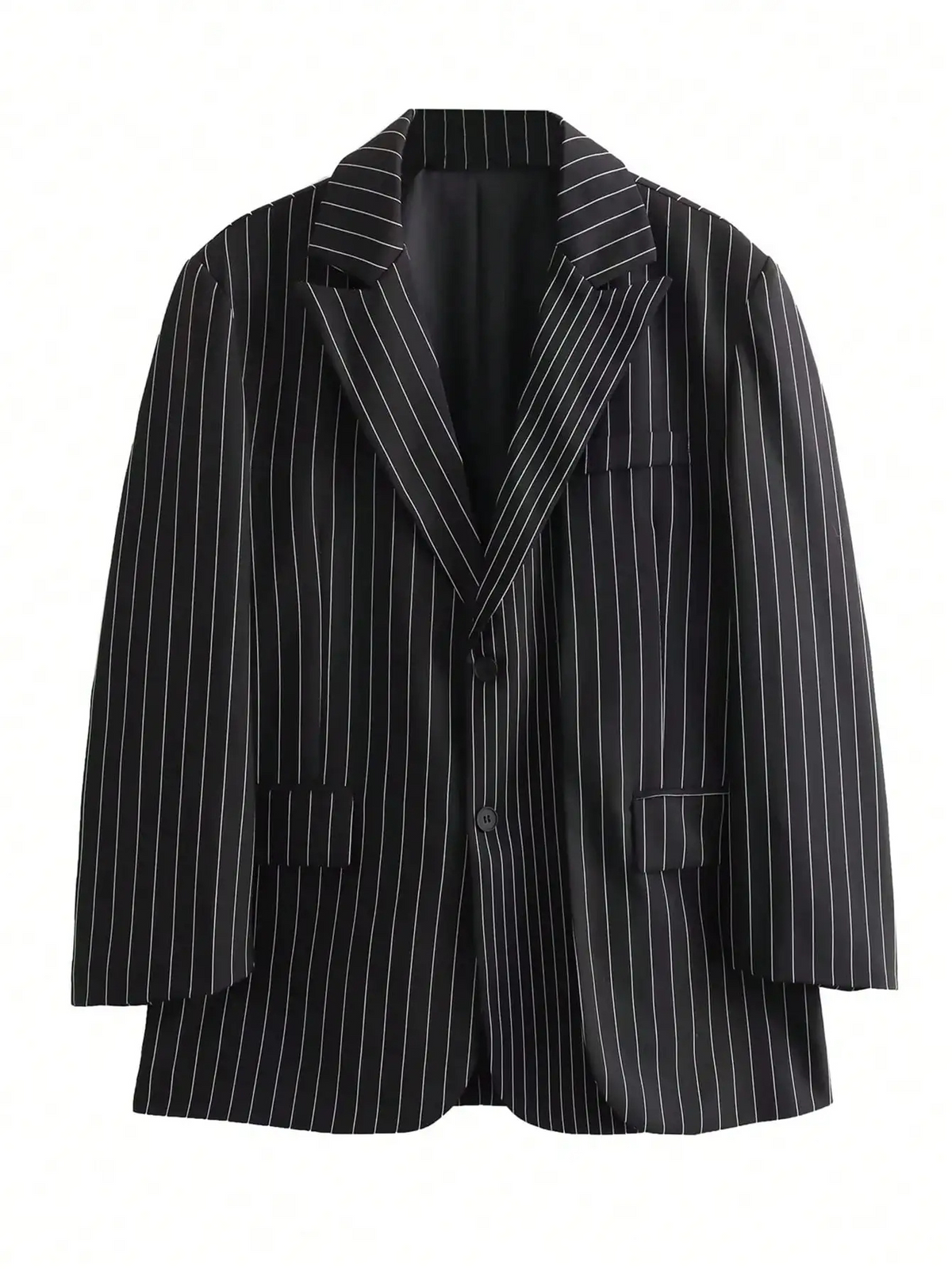 AINA - Blazer formal con rayas para mujer, perfecto para el aspecto de oficina