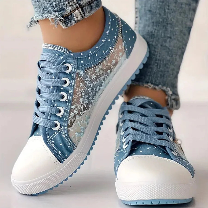 Zapatillas Elegantes para Mujer con Detalles Florales