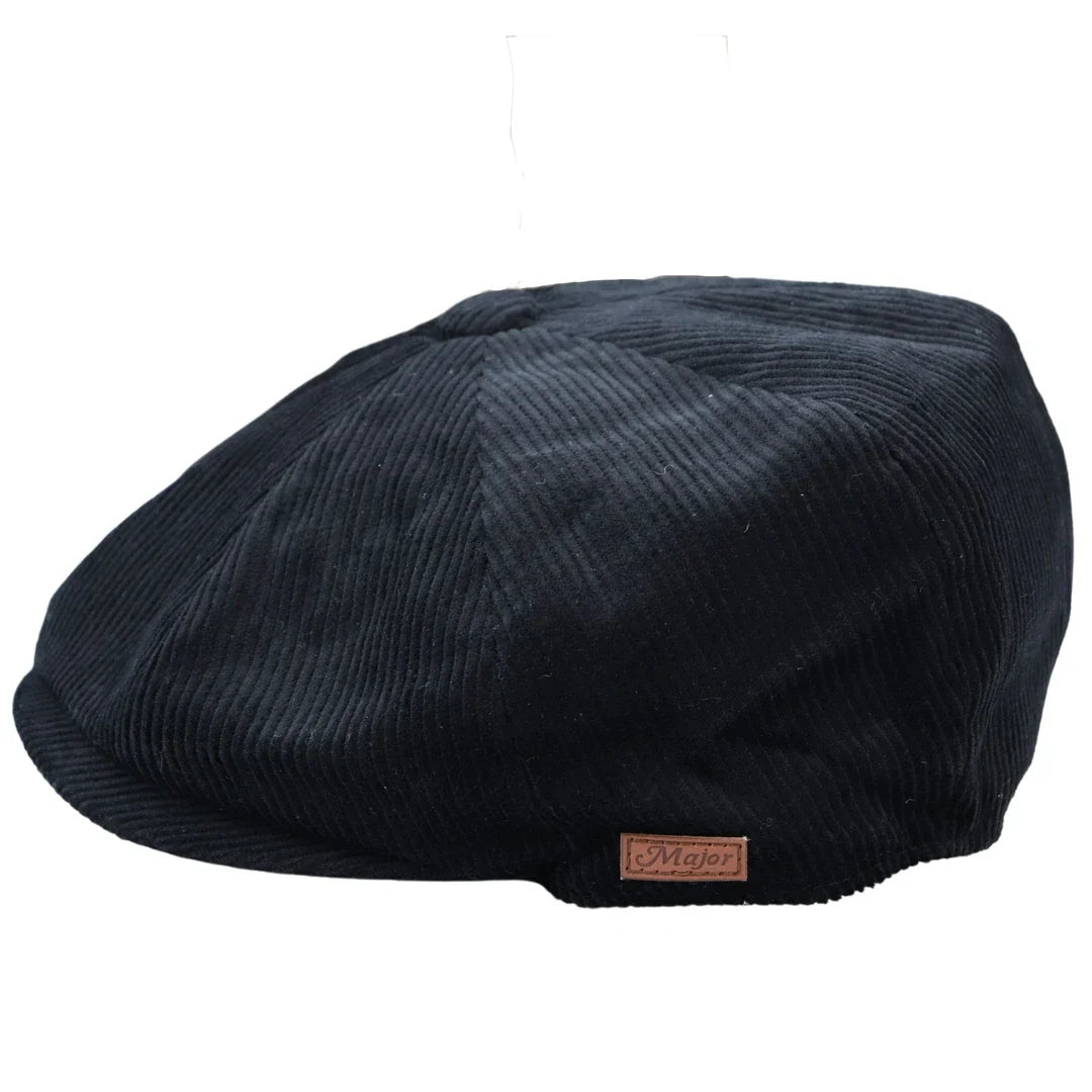 Gorra Baker Boy de Pana Negra