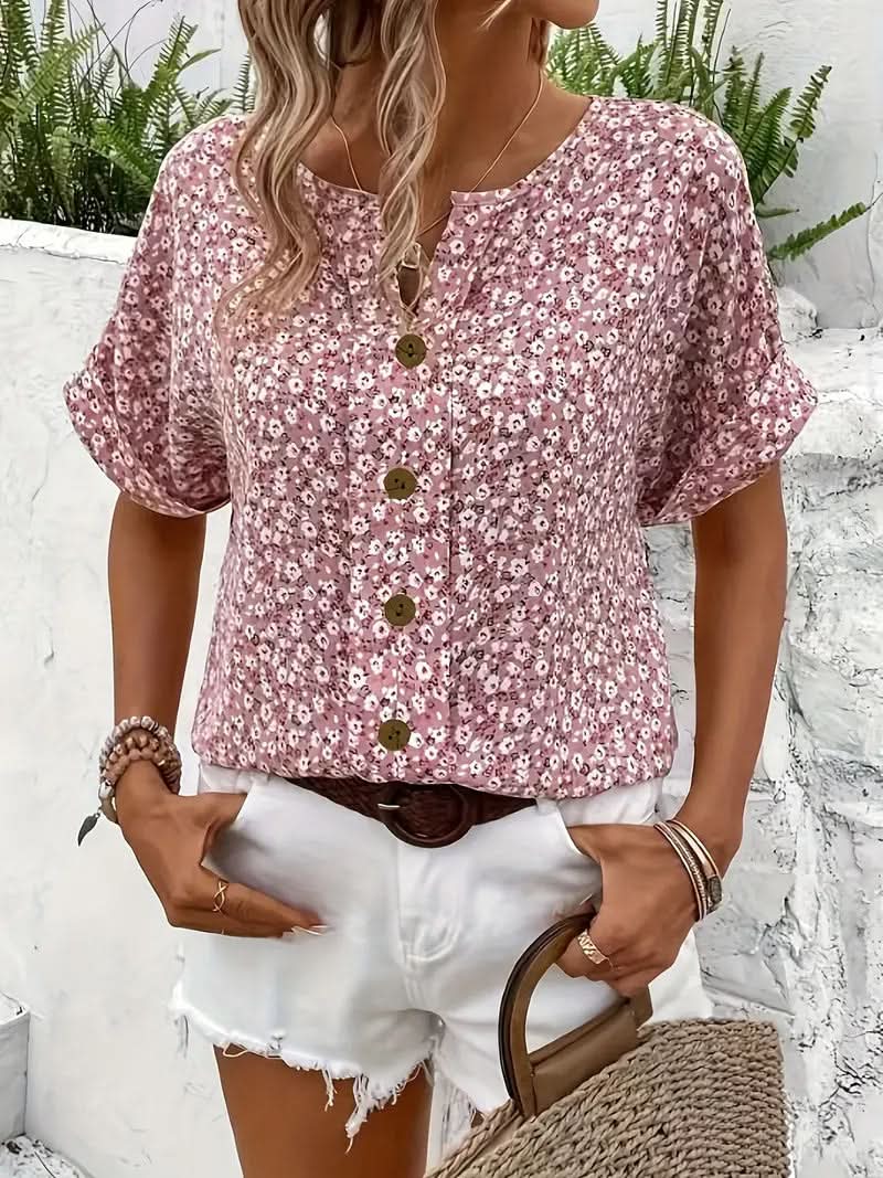 Top Lillie Botones de Primavera