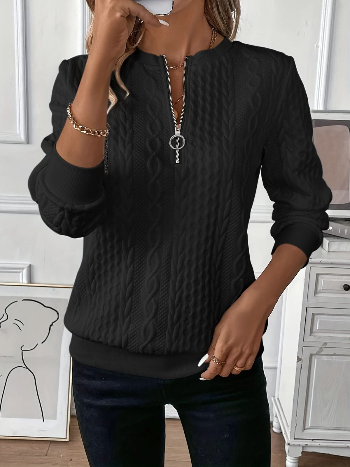 Jersey Amy con Cremallera
