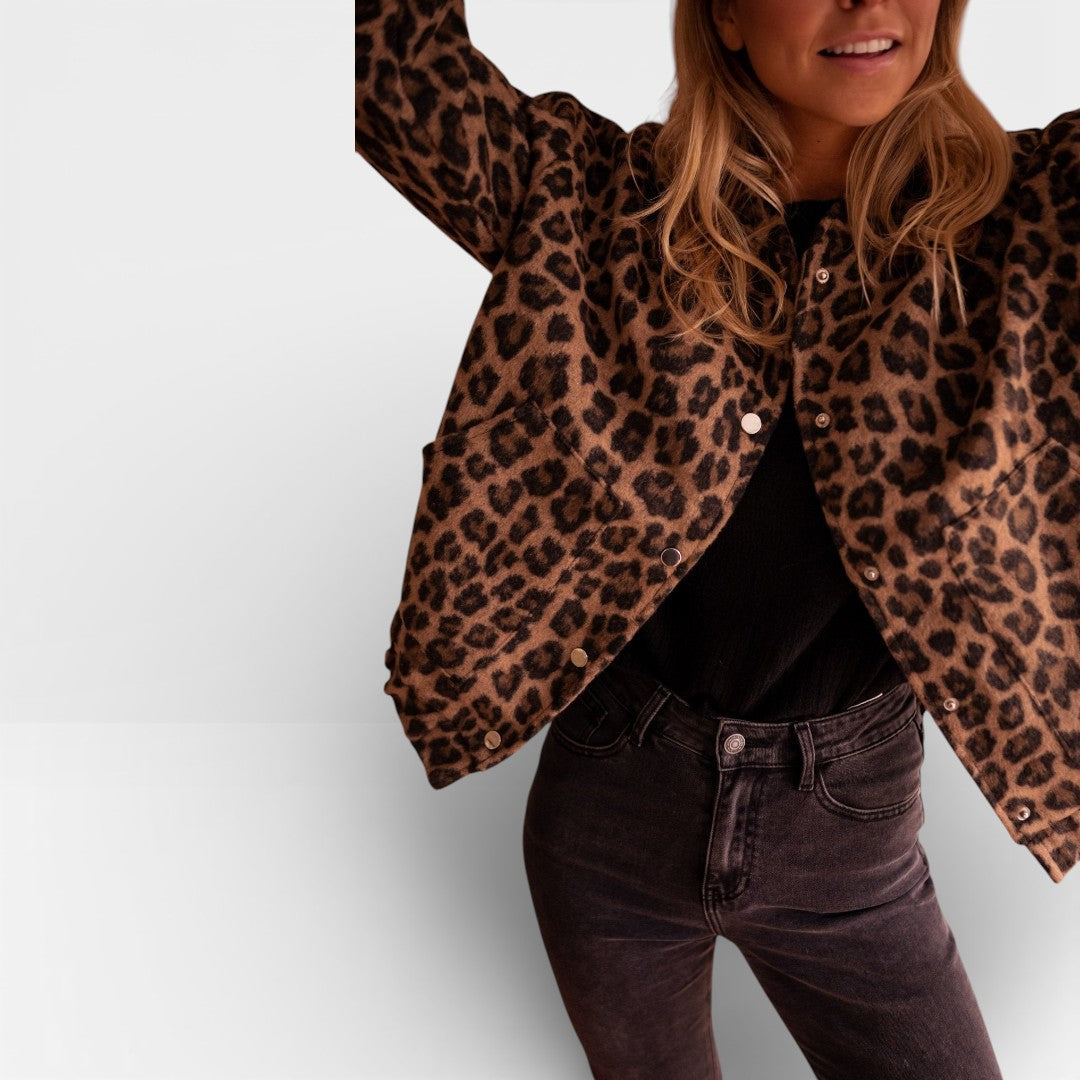 Natalia | Chaqueta Leopard Urban