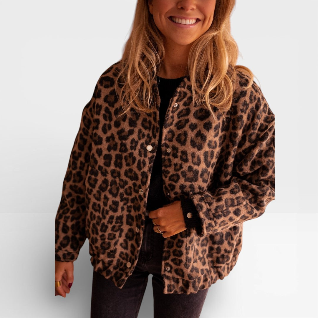 Natalia | Chaqueta Leopard Urban