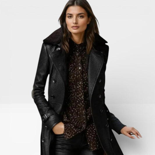 Bárbara | Chaqueta Elegante de Cuero