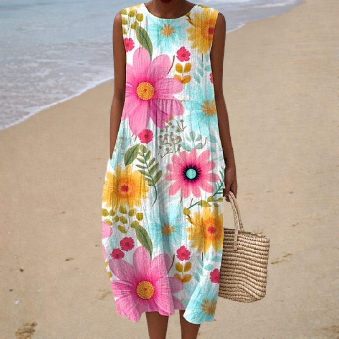 Vestido Eleganza Estiva – Ligereza Atemporal