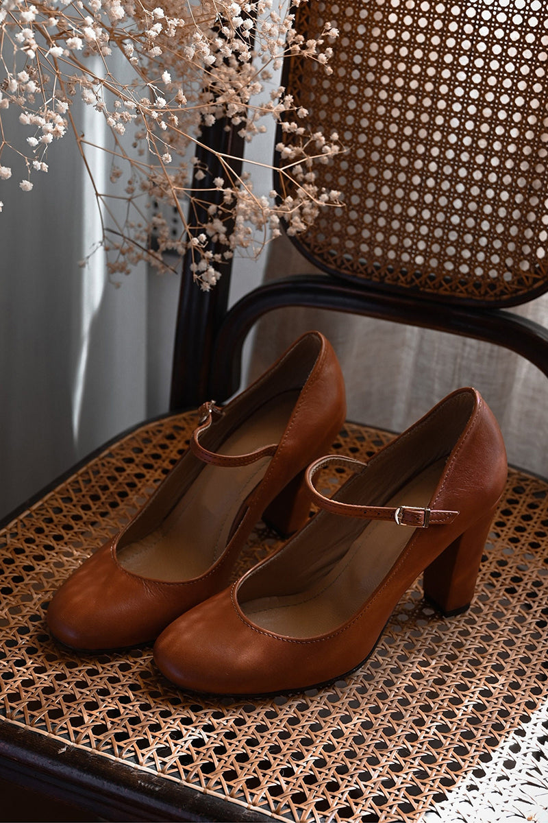 Sandalias de Tacón Bajo Elegancia