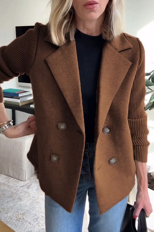 Blazer-Abrigo Sasha Casual