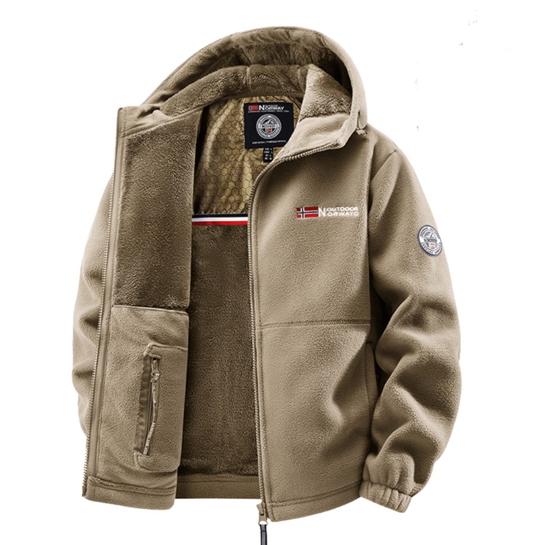 ASHWICK - Chaqueta Bomber de Forro Polar