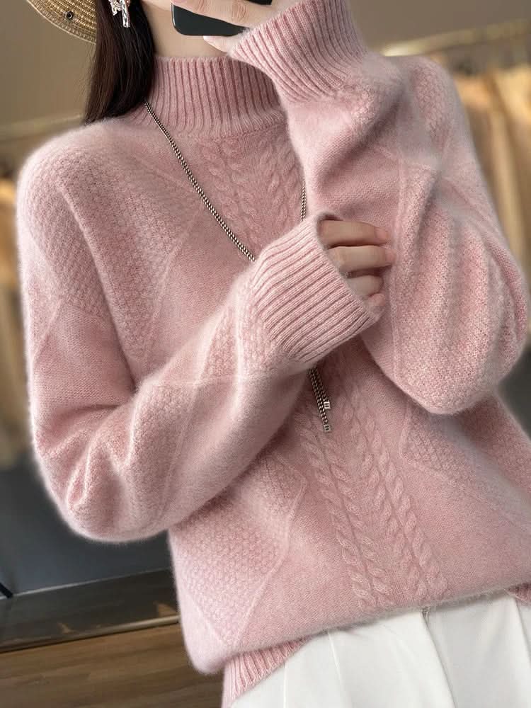 Aria | Jersey de Cachemira Cuello Alto