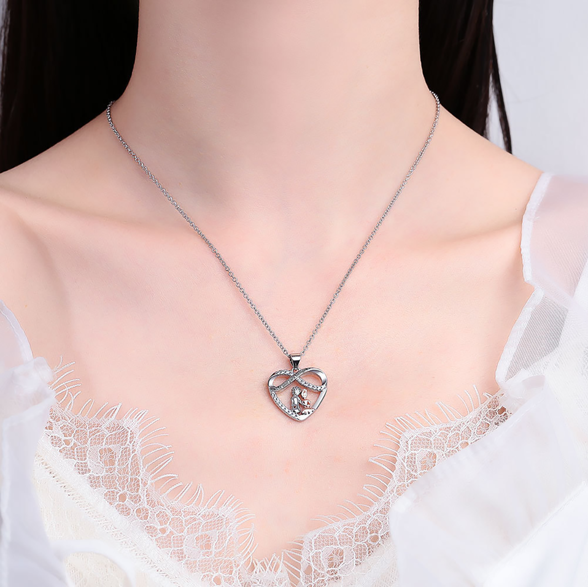 Eternidad | Collar Te Amo Para Siempre