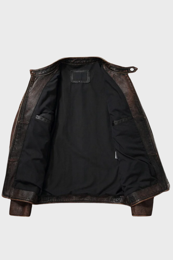 Chaqueta de Piel Firenze Negra