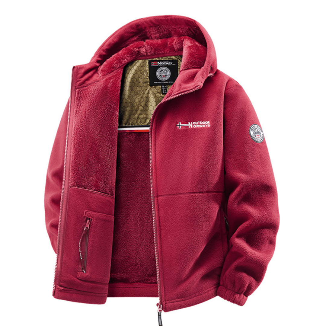 ASHWICK - Chaqueta Bomber de Forro Polar